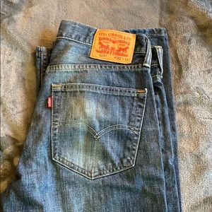 Levi’s Dark Wash 527 Slim Bootcut Jeans